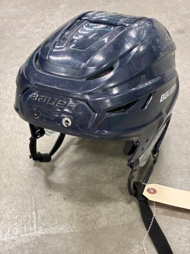 Blue Medium Bauer Hyperlite Helmet (Used)