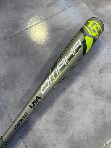 2020 Louisville Slugger Omaha 5 Alloy Bat USABat Certified (-10) Alloy 17 oz 27" (Used)