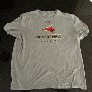 Calvert Hall Lacrosse Shooter Shirt (Gray, Adult XL)