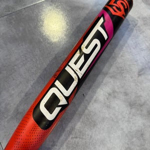 Orange 2022 Louisville Slugger Quest Alloy Bat (-12) Alloy 20 oz 32" (Used)