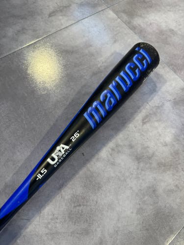 2021 Marucci F5 Alloy Bat USABat Certified (-11.5) Alloy 14.5 oz 26" (Used)