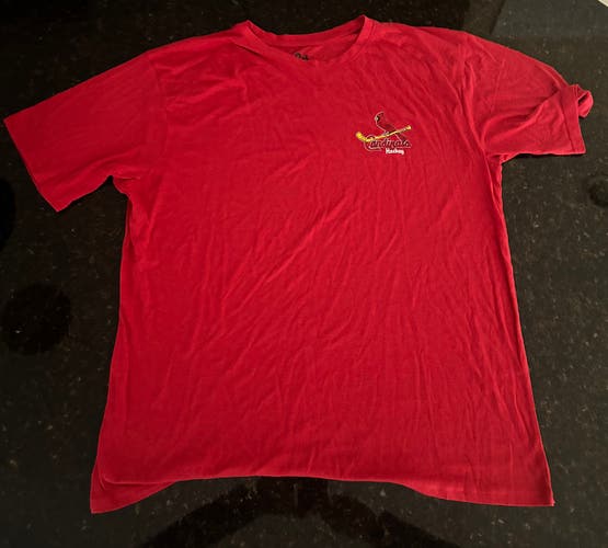 Calvert Hall Hockey Shirt (Red, Adult XL)