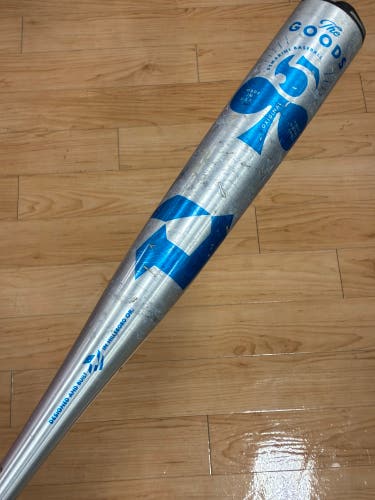 2022 DeMarini The Goods One Piece Alloy Bat USABat Certified (-5) Alloy 27 oz 32" (Used)