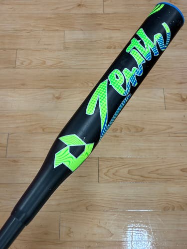 Black 2022 DeMarini Zenith Hybrid Bat (-13) Hybrid 17 oz 30" (Used)