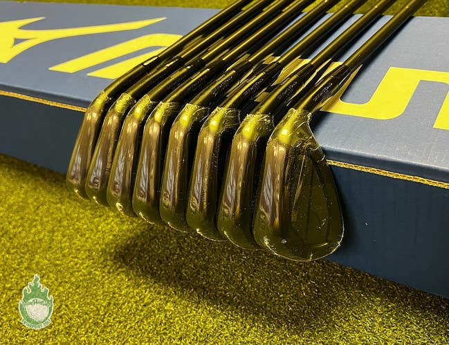 New Mizuno JPX 925 Forged Black Irons 4-PW DG 115g Stiff Flex Steel Golf Set