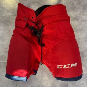 Red Senior XL CCM HP35 Hockey Pants Pro Stock (Used)