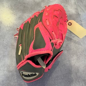 Pink Franklin RH Softball Glove 10.5" (Used)
