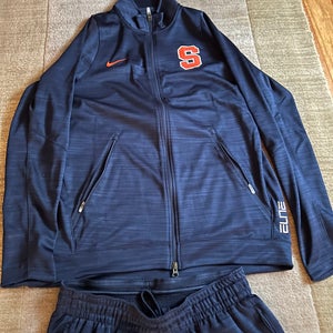 Syracuse basketball team issued warm ups (2) (Used) large