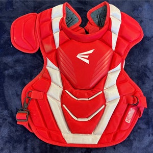 Red Intermediate Easton Elite X Catcher's Chest Protector (Used)