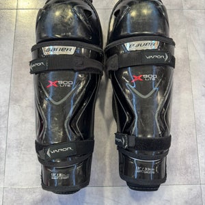 Intermediate Bauer vapor x900 lite Shin Pads 13" (Used)