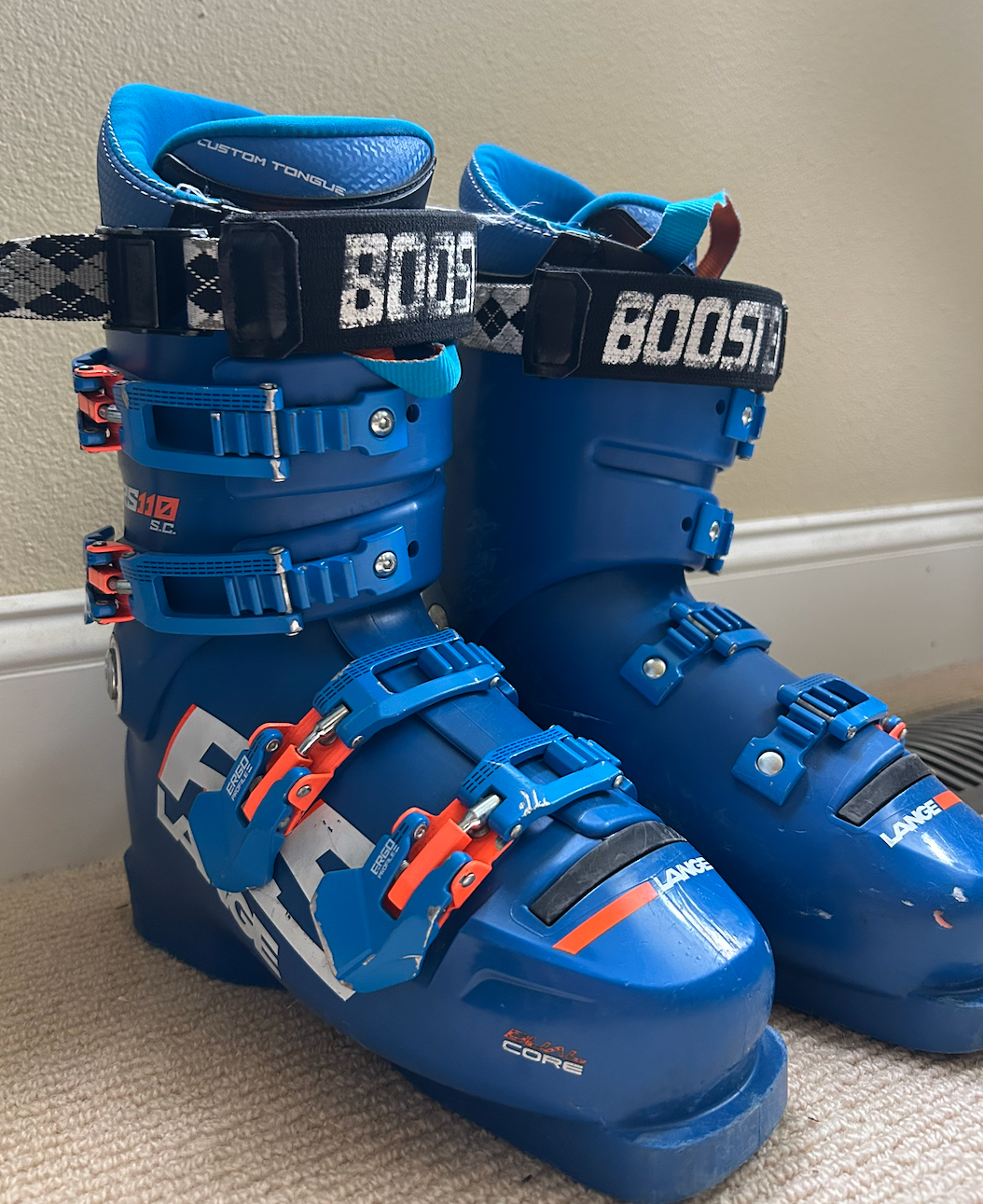 中古 18/19 LANGE RS110 S.C. 24-24.5cm/ソール長286mm スキーブーツ