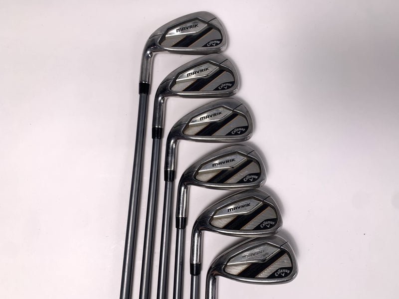 Callaway Mavrik Iron Set 5-PW Project X Catalyst 5.5 Regular Graphite Mens LH