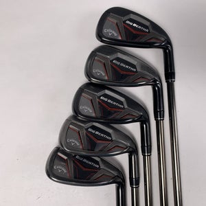 Callaway Big Bertha 2019 Iron Set 7-PW+SW UST Mamiya Recoil ESX 450 F1 Ladies RH