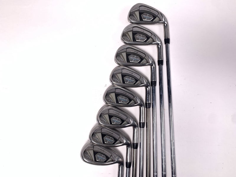 Callaway Rogue X Iron Set 5-PW+AW+GW Regular Steel Mens RH