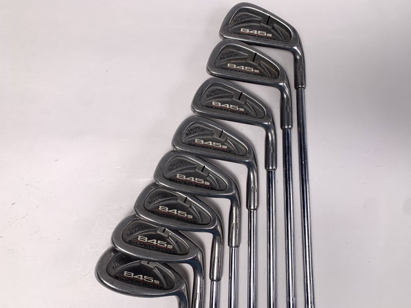 Tommy Armour 845 FS Silver Scot Iron Set 3-PW+SW Tour Step Stiff Mens RH- No 4i