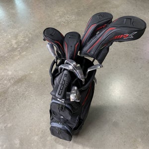 Cobra Air X 2023 Club Set Driver 3W 4H-5H 6-PW SW Putter 45g Senior RH HC +Bag