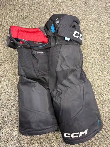 Black Senior Large CCM Jetspeed FT6 Pro Hockey Pants (Used)
