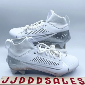 Nike Vapor Edge Pro 360 2 Football White Metallic Silver DA5456-102 Men's Sz 13 New