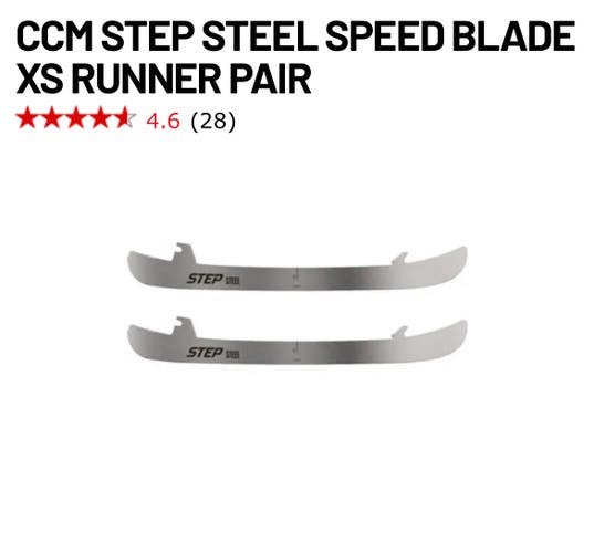 CCM Step steel 230 mm (New)