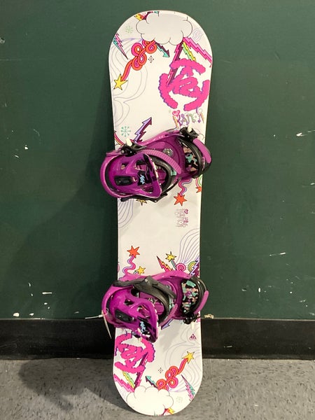 Used Girl's K2 Kandi 110 cm Snowboard With Bindings | GREAT CONDITION