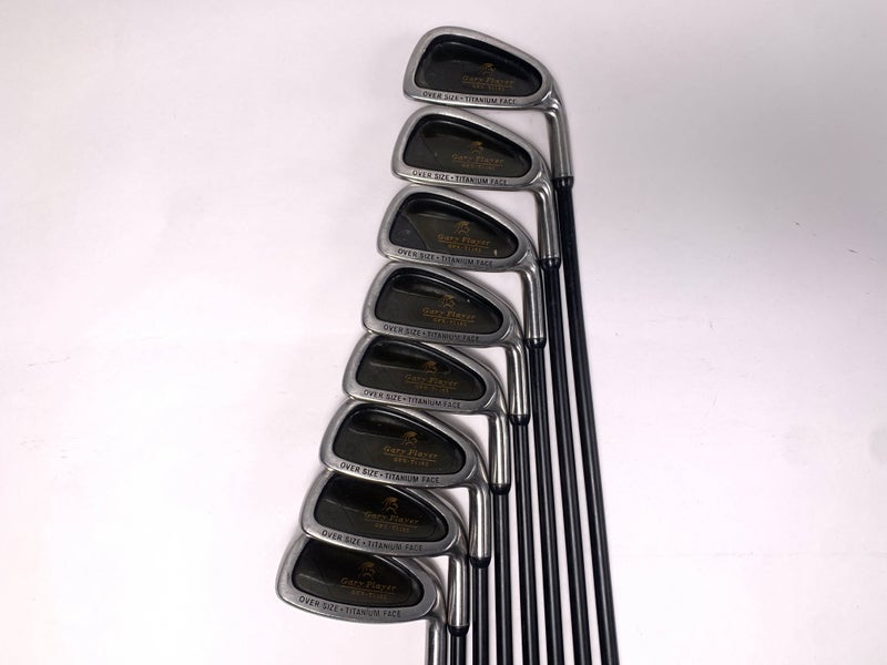 Gary Player GPX-Ti 162 Iron Set 3-PW Aldila Regular Graphite Mens RH +1''