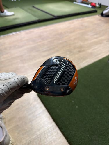 Men's Callaway Mavrik Right Handed Fairway Wood Stiff Flex 3 Wood (Used)