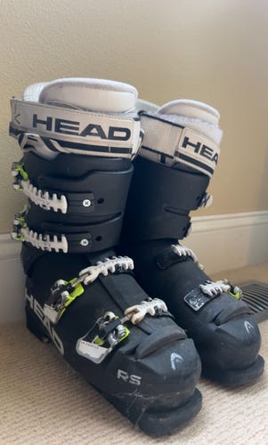 Women's HEAD All Mountain Raptor RS Ski Boots - Black&White (Used)