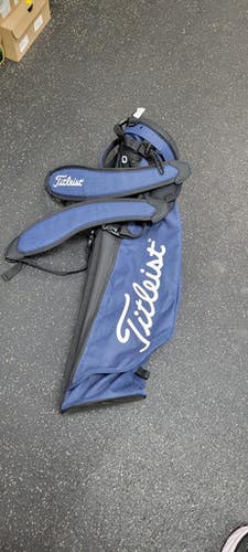 NEW TITLEIST CARRY BAG Mens Stand Bag Navy Blue 11497-S000153016