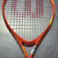 Used Wilson 21 Junior Tennis Racquet Orange 21" 11497-S000152994