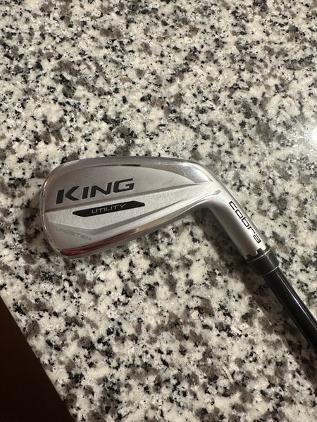 Men's 2020 Cobra King Utility 2 iron Right Handed Stiff Flex Graphite Shaft (Used)
