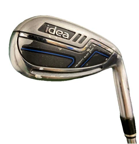 Adams Idea 7 Iron Hybrid 2014 RH Men's 85g Regular Flex Steel 37" New Grip