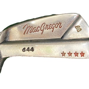 Left-Handed MacGregor 644 2 Iron LH Men's Stiff Steel 38.5" Nice Leather Grip