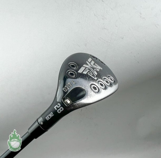 Used RH PXG 0317X Gen 2 Hybrid 28* TGI 80g Stiff Flex Graphite Golf Club