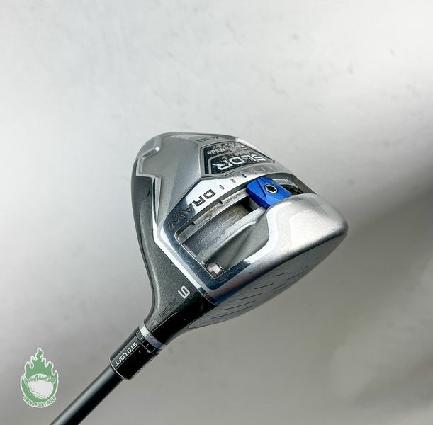 Used RH TaylorMade SLDR 430 Driver 9* Motore Speeder X-Stiff Graphite Golf Club
