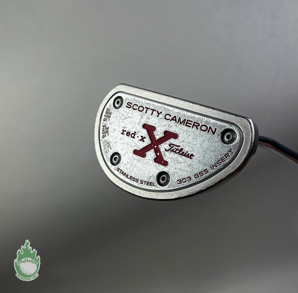 Used Right Handed Titleist Scotty Cameron Red X Putter 32" Steel Golf Club