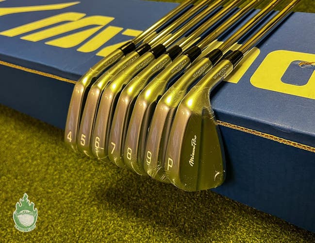 NEW Mizuno Pro S-1 Irons 4-PW KBS Tour 120g Stiff Flex Steel Golf Club Set