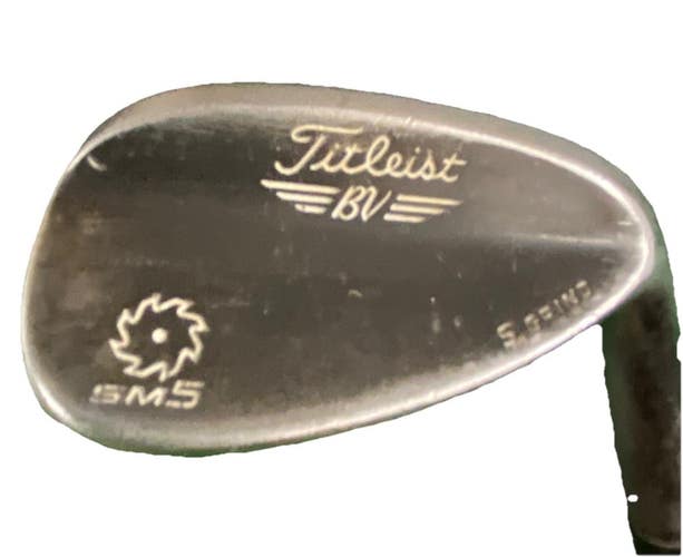 Titleist Vokey SM5 Lob Wedge 58*07 S Grind RH AttackLite Stiff Graphite New Grip