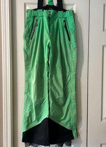 Green Unisex Adult Small Arctica Ski Pants (Used)