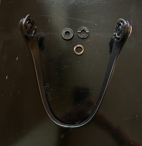 Black POC GS Helmet Chinbar (Used)