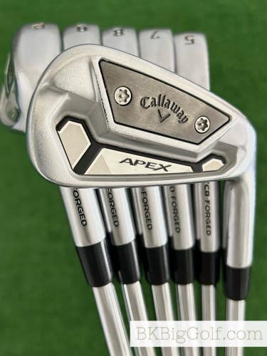 Callaway Apex TCB Forged Iron Set 5-P / Dynamic Gold X100 Extra Stiff