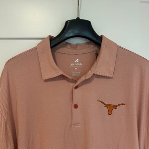Texas Longhorns Orange Polo Shirt (New)