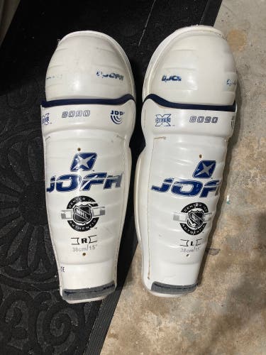 Senior Jofa 8090 15" Shin Pads Pro Stock (Used)