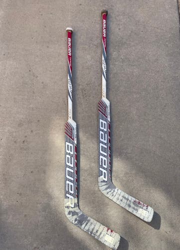 Senior Bauer Supreme Total One NXG Regular Goalie Stick 26.5" Paddle (Used)