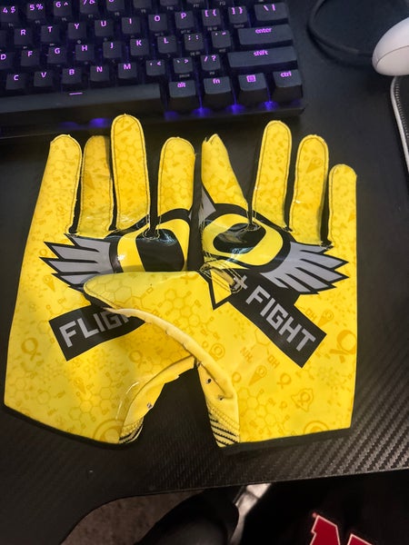 Oregon Duck Football Gloves