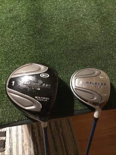 USKG Juniors TS Release V10 Woods Set (Driver & 3W) TS51 & TS54 Graphite