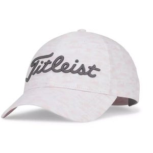NEW Titleist Diego Performance Light Pink/Charcoal Snapback Golf Hat/Cap