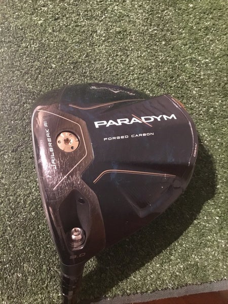 Callaway Left Handed Paradym 9* Driver Stiff UST Mamiya LINQ 6F4 Blue Graphite
