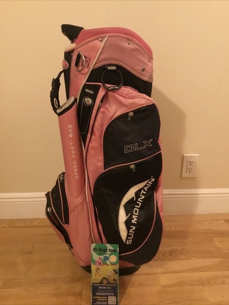 Sun Mountain Womens DLX Cart Golf Bag with 14-way Dividers No Strap & Rain Cover