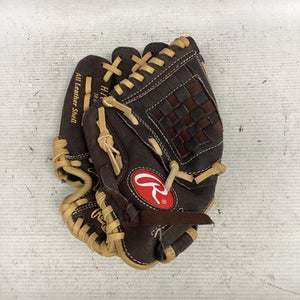 Used Rawlings HIGHLIGHT SERIES BB/SB Glove LH Throw Brown 10" 11851-S000038896