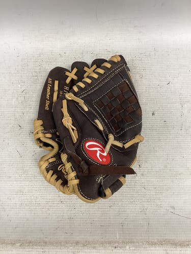 Used Rawlings HIGHLIGHT SERIES BB/SB Glove LH Throw Brown 10" 11851-S000038896